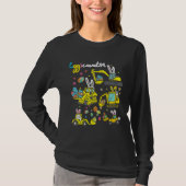 Construction Excavator Easter Day Egg Hunt for Boy T-Shirt (Vorderseite)