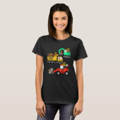 Construction Excavator Taco Mexican Crane Cinco De T-Shirt (Vorne ganz)
