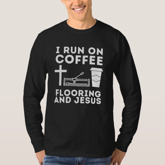 Construction Floor Installer Flooring Contractor T-Shirt (Vorderseite)