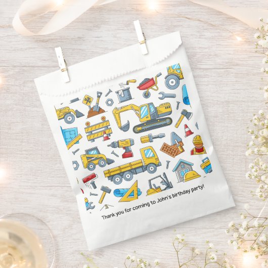 Construction Geschenktütchen (Ausgeschnitten)