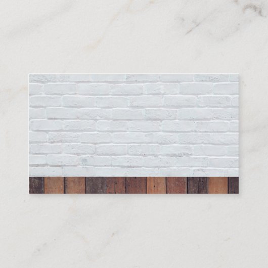 Construction Helmet | Bricks | Builders Visitenkarte (Rückseite)