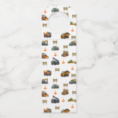 Construction machinery flaschenanhänger (Vorderseite)