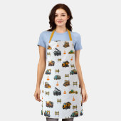 Construction machinery schürze (Getragen)