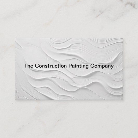 Construction Painting Professional Business Cards Visitenkarte (Vorderseite)
