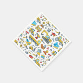 Construction Paper Serviette (Ecke)