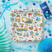 Construction Pappteller (Party)