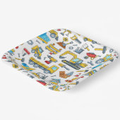 Construction Pappteller (Gewinkelt)