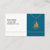 Construction Project Manager Visitenkarte (Rückseite)