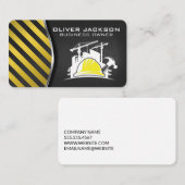 Construction Site Building | Developer Visitenkarte (Vorne/Hinten)