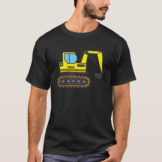 Construction site  idea u2013 diggers love digging T-Shirt (Vorderseite)