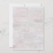 Construction Themed Children's Birthday Invitation Einladung (Rückseite)