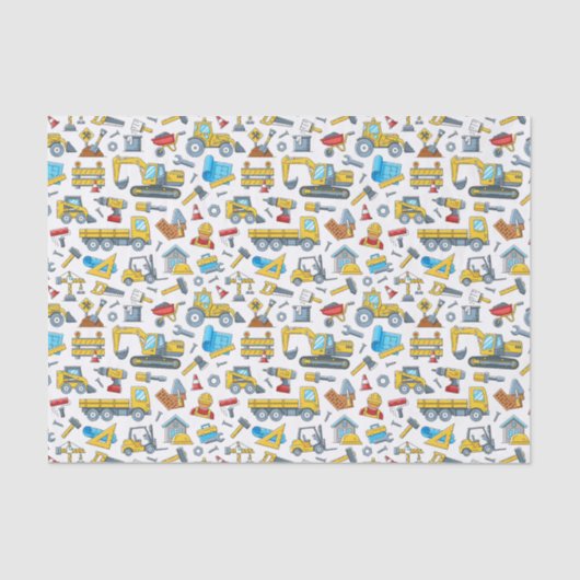 Construction Tissue Paper Seidenpapier (Vorderseite)