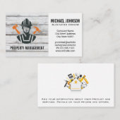 Construction Tools | General Contractor Visitenkarte (Vorne/Hinten)