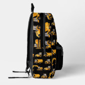 Construction Truck Backpack for Boys - Personalize Bedruckter Rucksack (Links)
