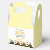 Construction Truck Birthday | Personalized Décor Geschenkschachtel (Geöffnet)