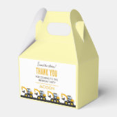 Construction Truck Birthday | Personalized Décor Geschenkschachtel (Vorderseite)