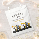Construction Truck Birthday | Personalized Décor Geschenktütchen (Ausgeschnitten)
