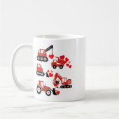 Construction Truck I Dig You Funny Kid Boy Toddler Kaffeetasse (Links)