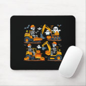 Construction Trucks Halloween Costume Soky Excavat Mousepad (Mit Mouse)