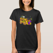 Construction Vehicle Mardi Gras Toddlers Boys T-Shirt (Vorderseite)