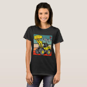 Construction Vehicles Valentines Hearts Excavator  T-Shirt (Vorne ganz)