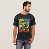 Construction Vehicles Valentines Hearts Excavator  T-Shirt (Vorne ganz)