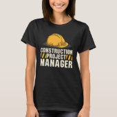 Construction Work Construction Project Manager Dad T-Shirt (Vorderseite)