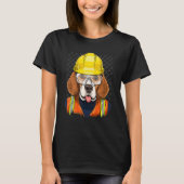 Construction Worker Beagle Laborer Puppy Beagle Do T-Shirt (Vorderseite)