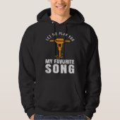 Construction Worker Builder Jackhammer Favorite So Hoodie (Vorderseite)