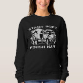 Construction Worker Concrete Finisher Sweatshirt (Vorderseite)