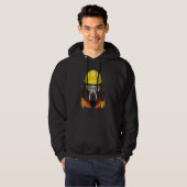 Construction Worker German Shorthaired Pointer Lab Hoodie (Vorne ganz)