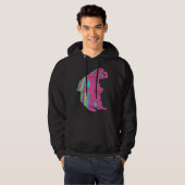 Construction Worker Powerdrill 80s Colors 1980s Hoodie (Vorne ganz)