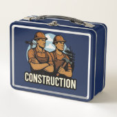 Construction Workers - Industrial Pride Metall Brotdose (Vorderseite)