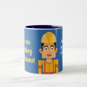 Constructor Zweifarbige Tasse (Mittel)