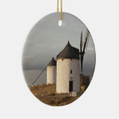 Consuegra, antike Windmühlen La Mancha Keramik Ornament (Rechts)
