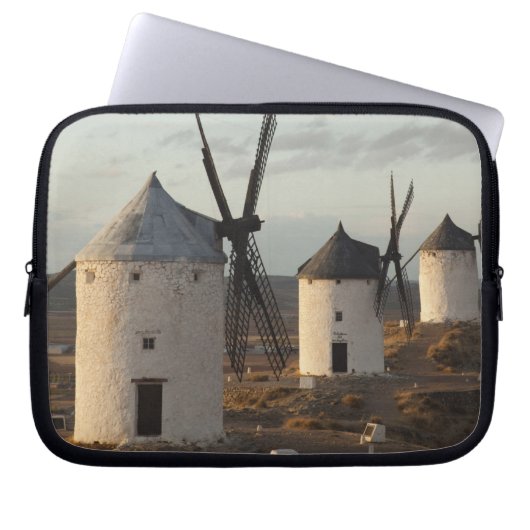 Consuegra, antike Windmühlen La Mancha Laptopschutzhülle (Vorderseite)