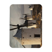 Consuegra, antike Windmühlen La Mancha Magnet (Vertikal)
