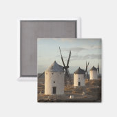 Consuegra, antike Windmühlen La Mancha Magnet (Vorderseite/Rückseite)