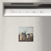 Consuegra, antike Windmühlen La Mancha Magnet (In Situ (Geschirrspüler))