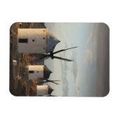 Consuegra, antike Windmühlen La Mancha Magnet (Horizontal)