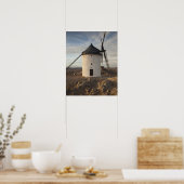 Consuegra, antike Windmühlen La Mancha Poster (Küche)