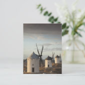 Consuegra, antike Windmühlen La Mancha Postkarte (Stehend Vorderseite)