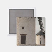 Consuegra, antike Windmühlen von La Mancha Magnet (Vorderseite/Rückseite)