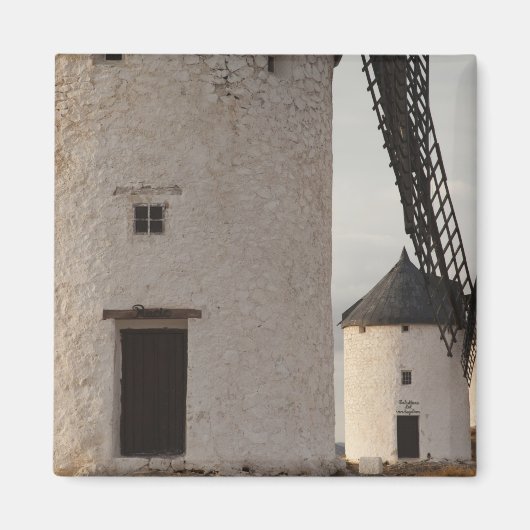 Consuegra, antike Windmühlen von La Mancha Magnet (Vorne)