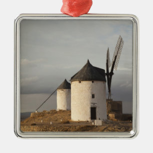 Consuegra, antike Windmühlen von La Mancha Ornament Aus Metall