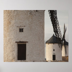 Consuegra, antike Windmühlen von La Mancha Poster