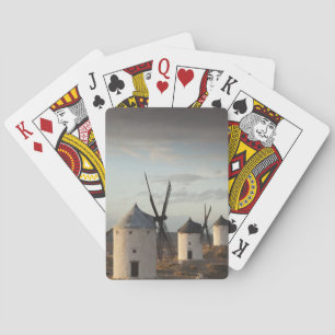 Consuegra, antike Windmühlen von La Mancha Spielkarten