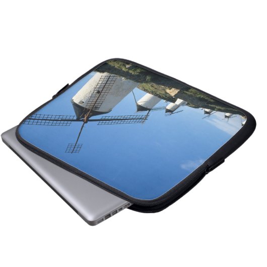 Consuegra, La Mancha, Spanien, Windmühlen 2 Laptopschutzhülle (Vorne Knopf)