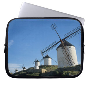 Consuegra, La Mancha, Spanien, Windmühlen 2 Laptopschutzhülle