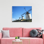 Consuegra, La Mancha, Spanien, Windmühlen 2 Leinwanddruck (Insitu (Wohnzimmer))